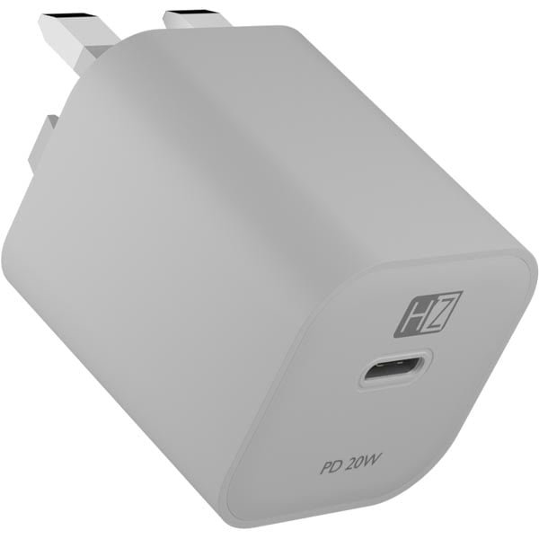 Heatz Wall Charger With Lightning Cable 1m White ZA29