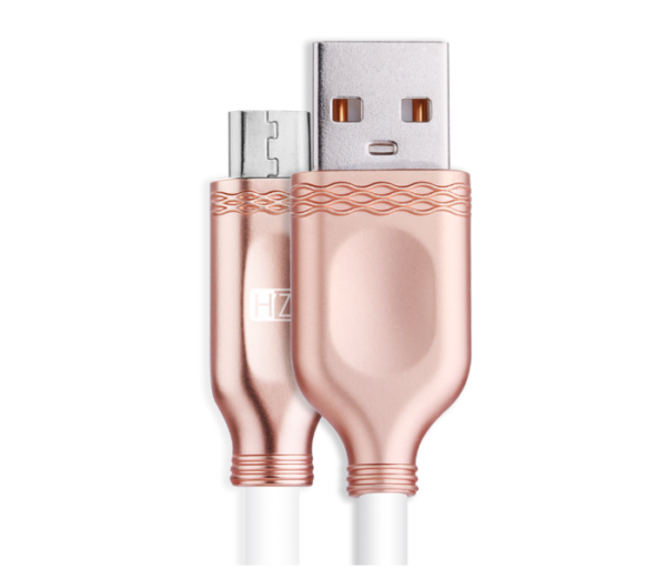 Heatz Metallic Smart Fast Micro USB Cable 3 Meter