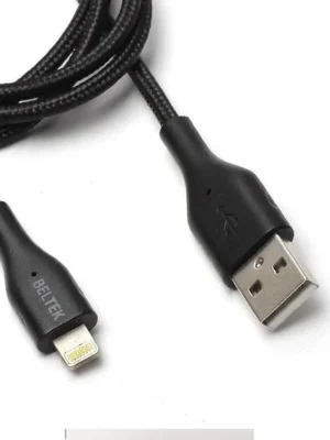 Beltek Bcc-32 Lightning 1m braided charging cable