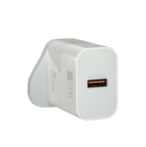 Lycka Boost QC20W With IPHONE  Cable