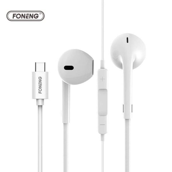 Foneng T15 Stereo Earphone Type-C