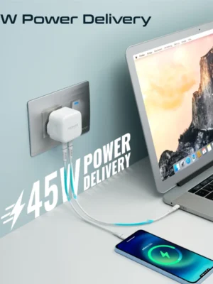 45W Power Delivery GaNFast™ Charging Adapter