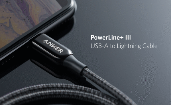 Anker PowerLine III Lightning Cable | 6ft USB-A Charger | A8813H21-A |