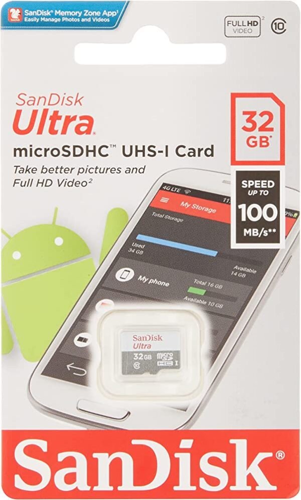 MICRO SD SANDISK / 16GB / 32GB / 64GB / 128GB