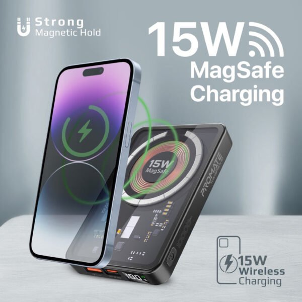 WIRELESS CHARGING POWER BANK 10000 MAH