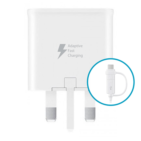 Heatz Single Port Adapter White, ZA217