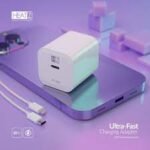 Heatz Wall Charger With Lightning Cable 1m White ZA29