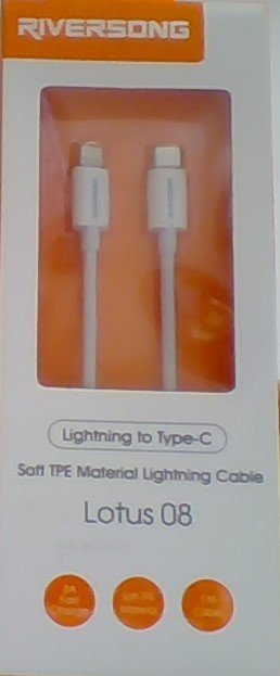 Riversong CL76 Lotus 08 USB-C to Lightning Cable