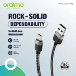 Oraimo Solidline Kabel Data Type-C Cable 2A Fast Charging